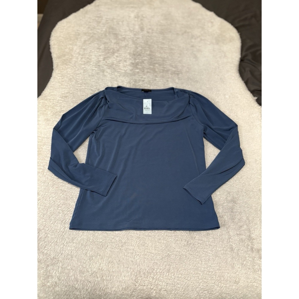 New Ann Taylor Loft Long Sleeve Blouse Shirt Size Small‎ Petite SP